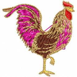 Chickens And Roosters Embroidery Design 5 Chickens And Roosters Embroidery Design 5